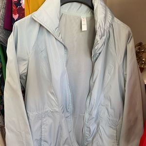 SOLD Apana light blue raincoat NWOT